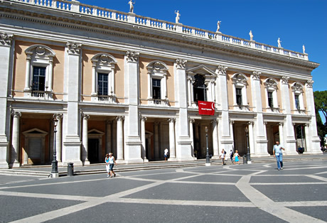 Die Kapitolinischen Museen in Rom foto