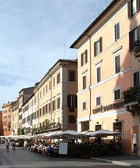 Die Restaurants in Piazza Navona Rom foto