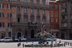 Der Tritonenbrunnen Auf Der Piazza Barberini Rom