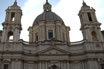 Die Kirche Sant Agnese In Agone Auf Der Piazza Navona In Rom