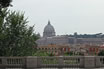 Die Kuppel Der Basilika St Peter Vom Pincio Rom