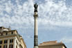 Saeule Von Die Unbefleckte Empfaengnis In Piazza Di Spagna Rom