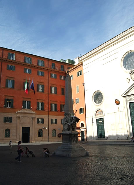 Minerva square of Rome photo