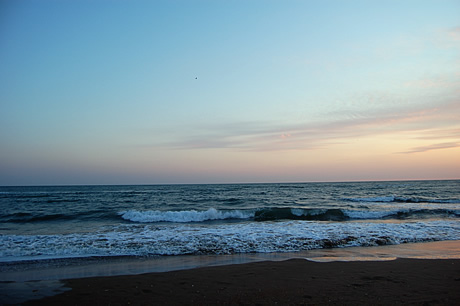 Ostia beach near Rome photo