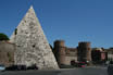 Cestia Pyramid In Rome