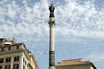 Immaculate Conception Column From Piazza Di Spagna