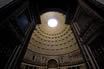 Looking Inside The Pantheon In Rome