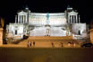 Monument Of Vittorio Emanuele II In Rome By Night