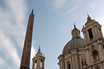 Navona Square Obelisk At Rome