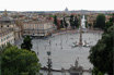 People Square Seen From Pincio Terrace