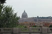 Saint Peters Basilica Seen From Pincio Terrace