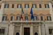 The Palazzo Montecitorio In Rome The Seat Of The Italian Chamber Of Deputies