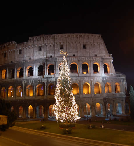 Rome pendant les fêtes de Noël photo