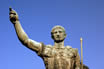 Statue De Bronze De Jules César à Rome